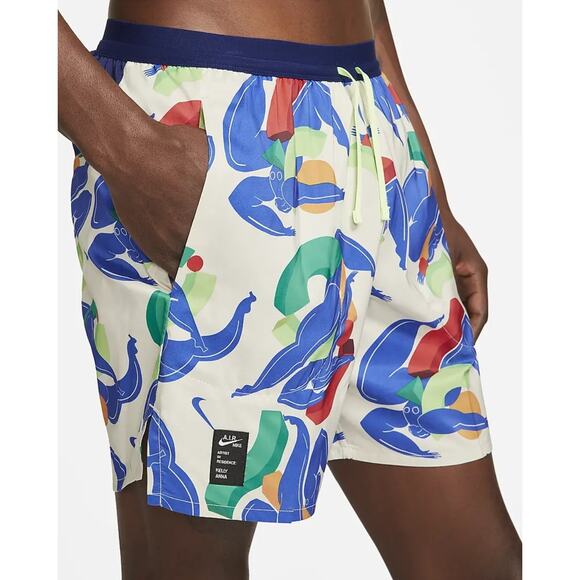 Nike DriFit Flex Stride AIR Kelly Anna Lined Running Shorts Mens Large - Picture 7 of 12